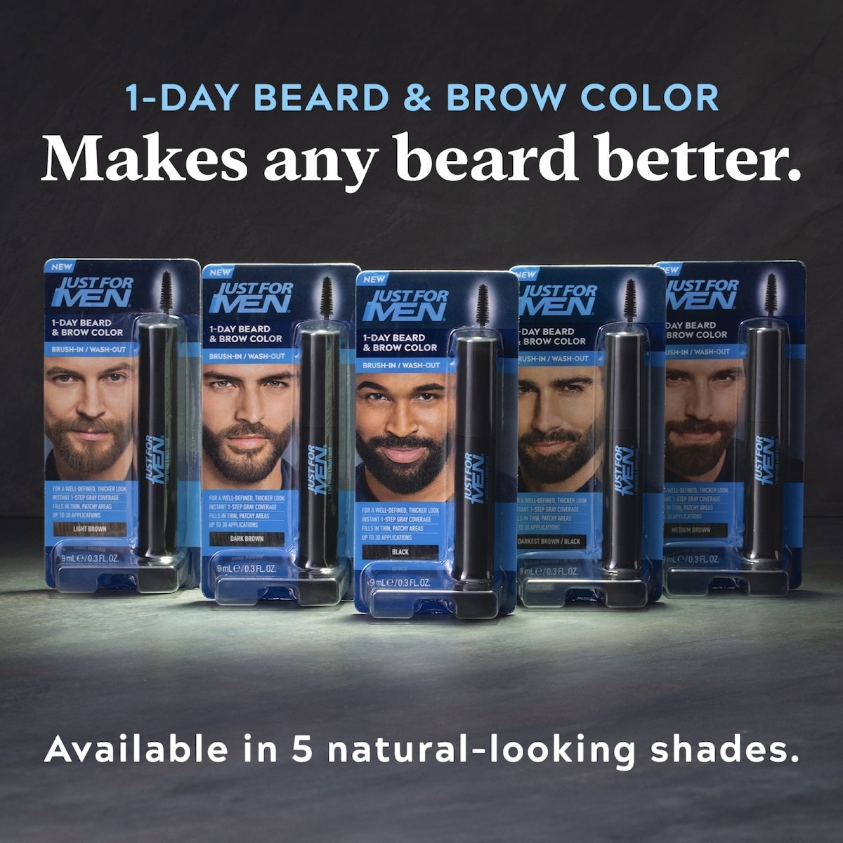 1-Day Beard & Brow Colour Light Brown