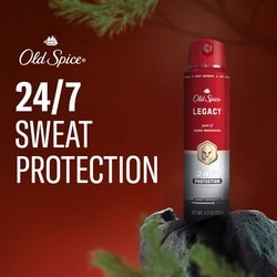 Red Collection Body Spray for Men, Legacy Scent, Refreshing Fragrance, All-Day Odor Protection, Long-Lasting Freshness 4