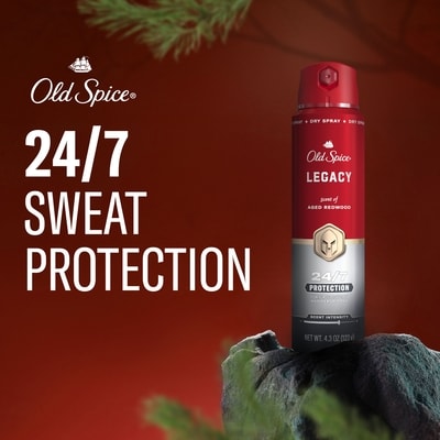 Red Collection Body Spray for Men, Legacy Scent, Refreshing Fragrance, All-Day Odor Protection, Long-Lasting Freshness 4