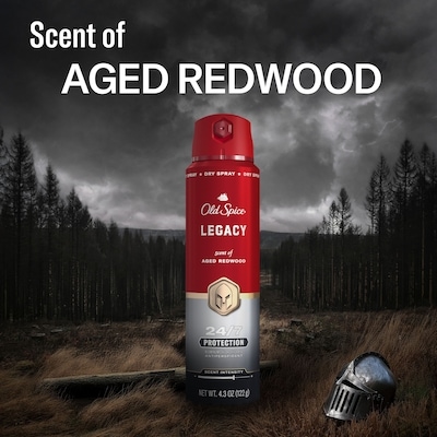 Red Collection Body Spray for Men, Legacy Scent, Refreshing Fragrance, All-Day Odor Protection, Long-Lasting Freshness 6