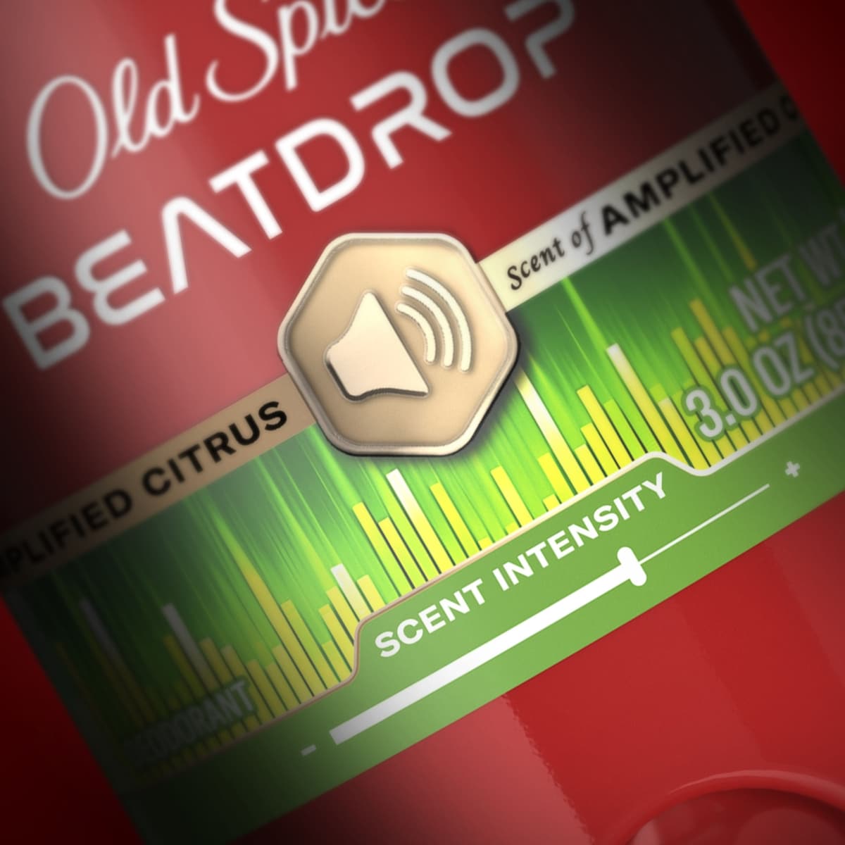 Désodorisant Collection rouge pour hommes, parfum Beatdrop, protection contre les odeurs pendant 24 heures, parfum rafraîchissant, fraîcheur longue durée, 85 g