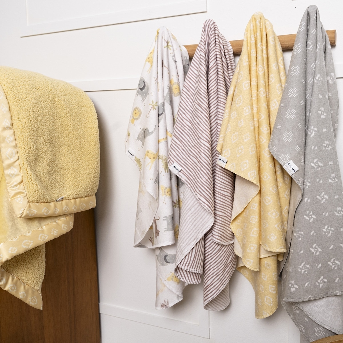 Flannel Receiving Baby Blanket