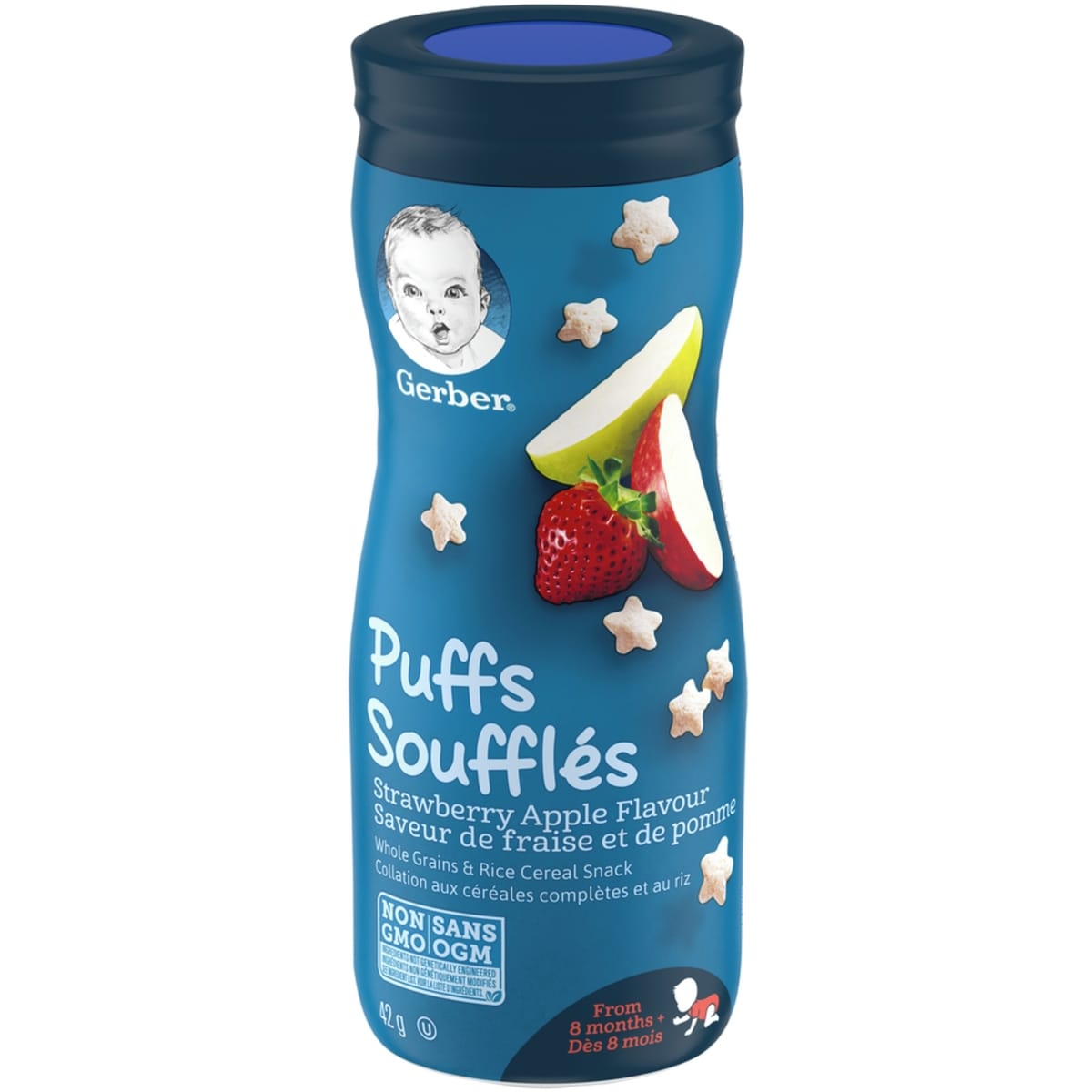 SOUFFLÉS Saveur Fraise Pomme Collations pour bébés