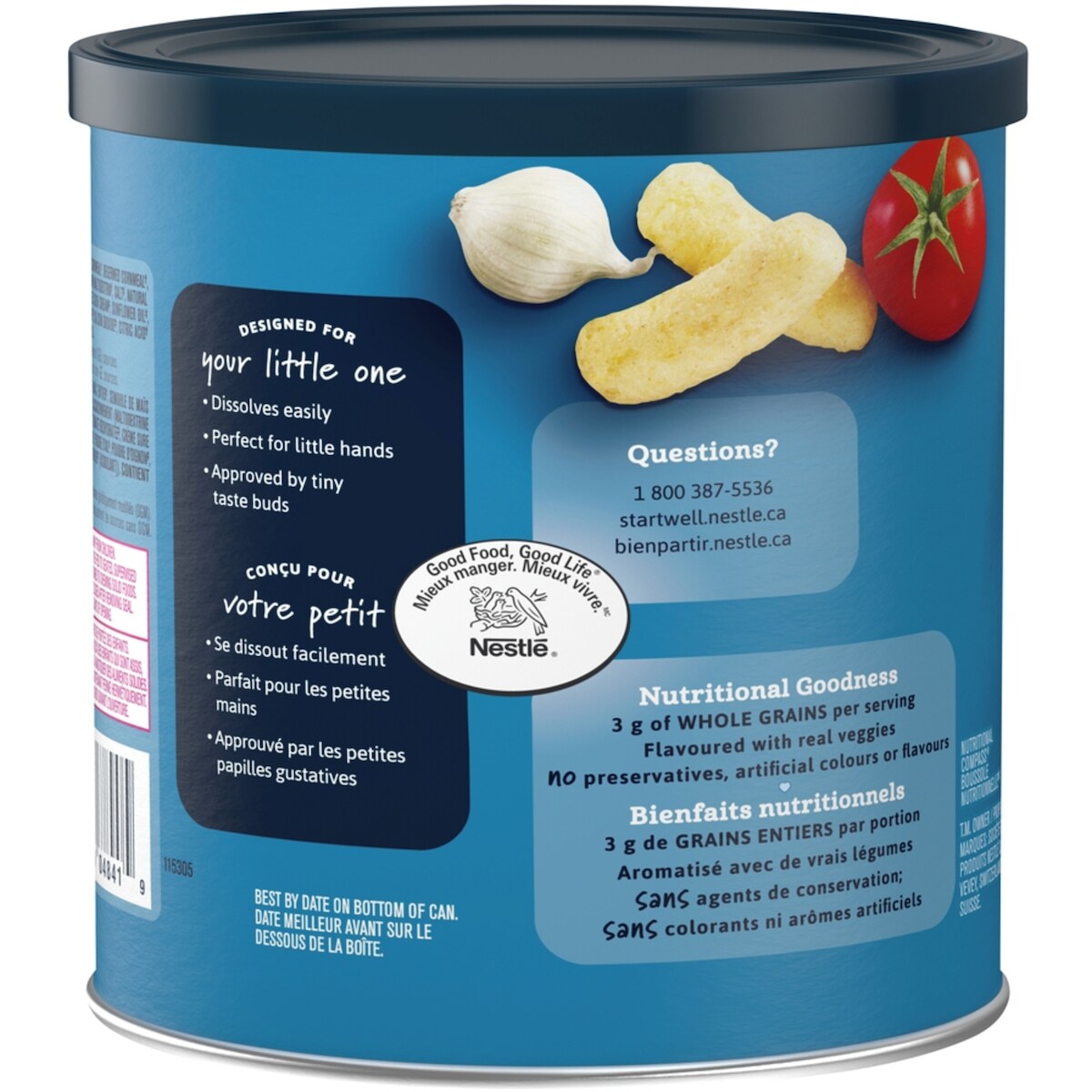 GERBER P’TITS CROQUANTS Trempette légumes, coll. tout-petits