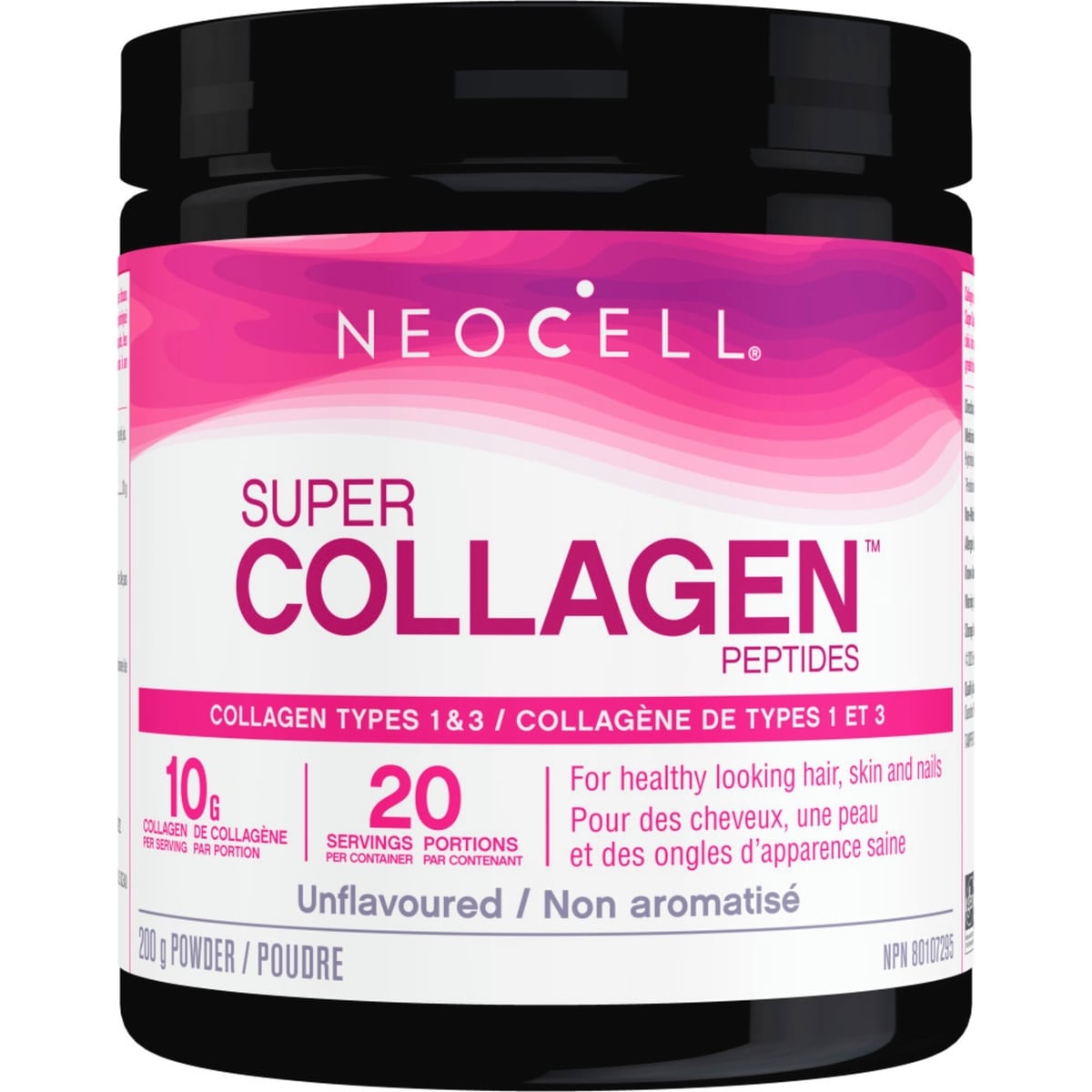 Neocell Super Collagen Peptides Powder, 10 g Collagen per serving, Collagen Powder for Hair, Skin, & Nails, Non-GMO, Predominantly Grass Fed, Hydrolyz
