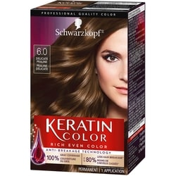 Keratin Color Permanent Hair Color Cream 1