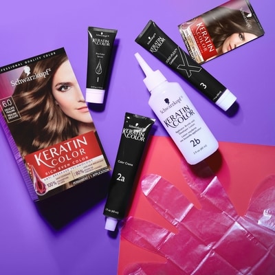 Keratin Color Permanent Hair Color Cream 3