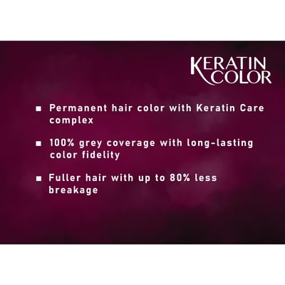 Keratin Color Permanent Hair Color Cream 4