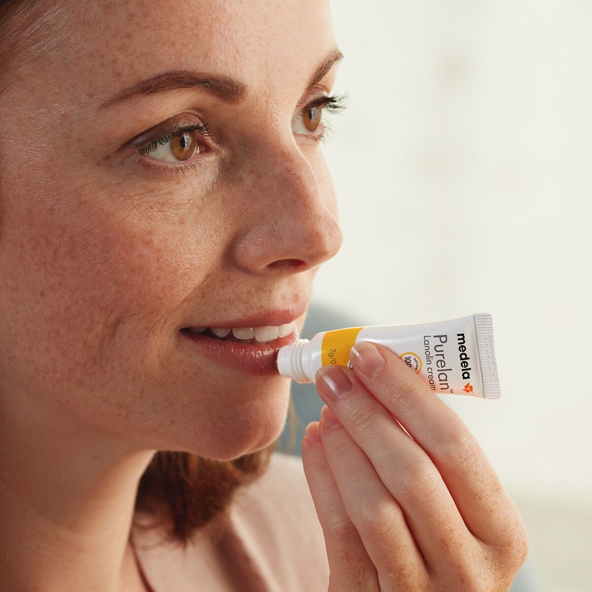 Crème à la lanoline pour mamelons de Medela, pour l'allaitement maternel, 1 seul ingrédient 100% naturel, Nouveau Purelan,1.3 once