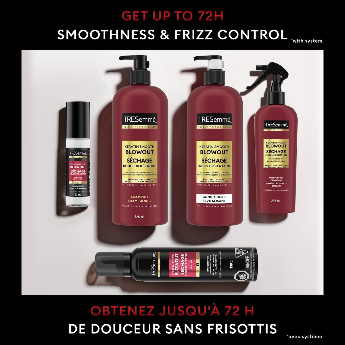 Keratin Smooth Conditioner for frizzy hair Lamellar Discipline formulated with Pro Style Technology™