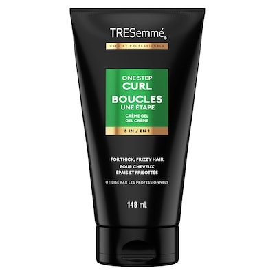 One-Step Curl Crème Gel for thick, frizzy hair 5 in 1 multi-tasking hair styling product