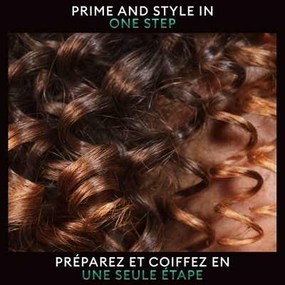One-Step Curl Crème Gel for thick, frizzy hair 5 in 1 multi-tasking hair styling product 4