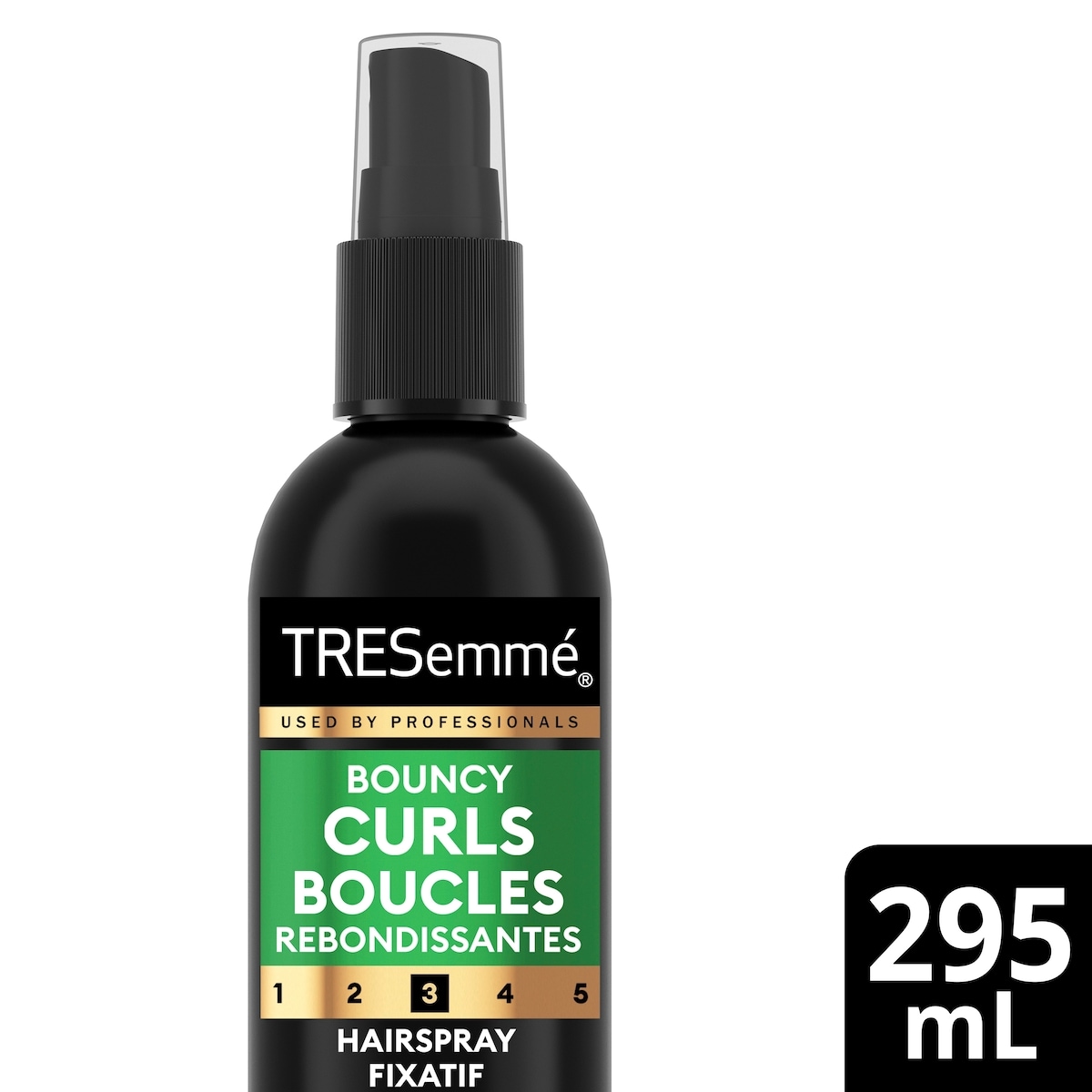 Fixatif non aérosol  TRESemmé Boucles rebondies  pour une brillance durable et un fini haute définition