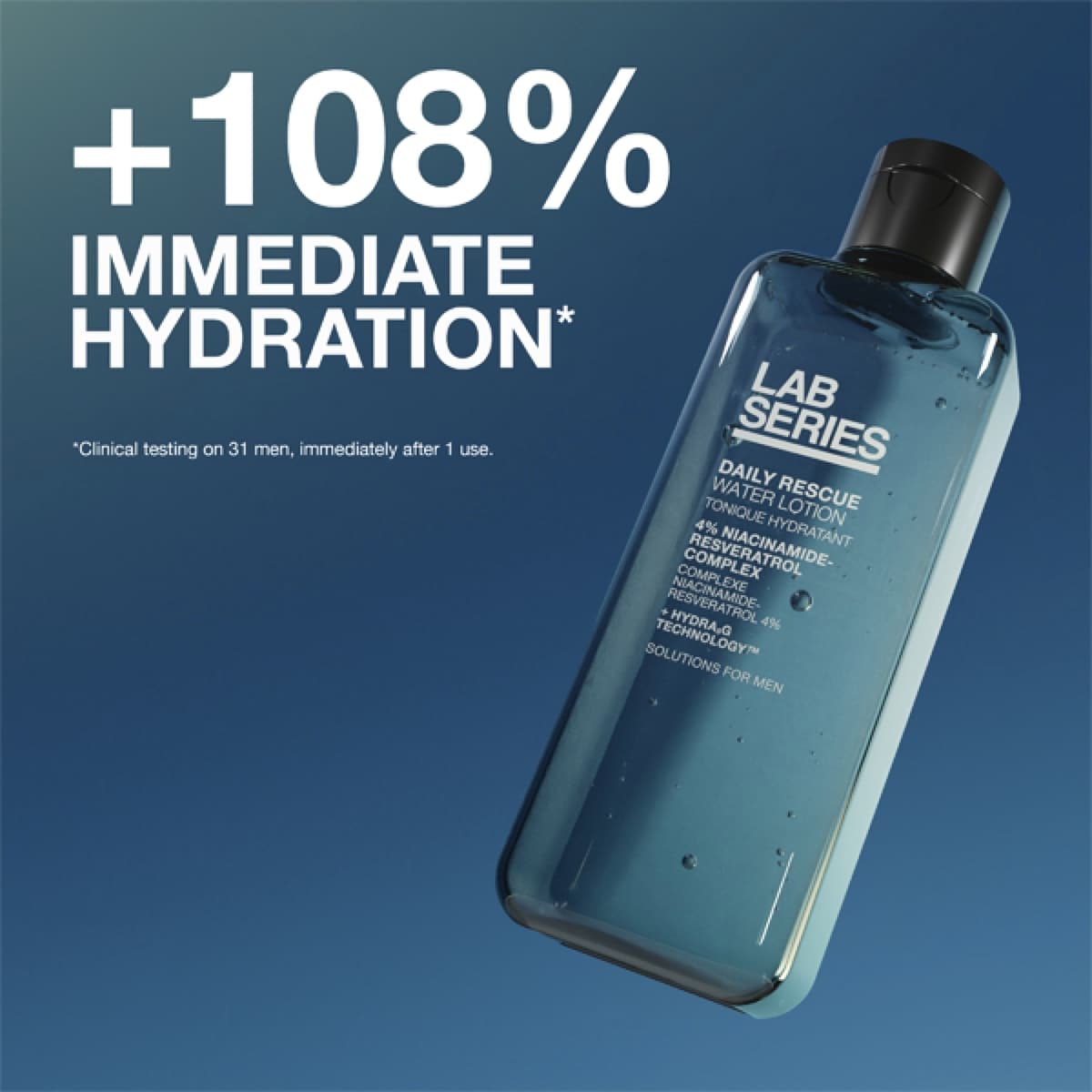 Lab Series Skincare for Men Daily Rescue Water Lotion Toner