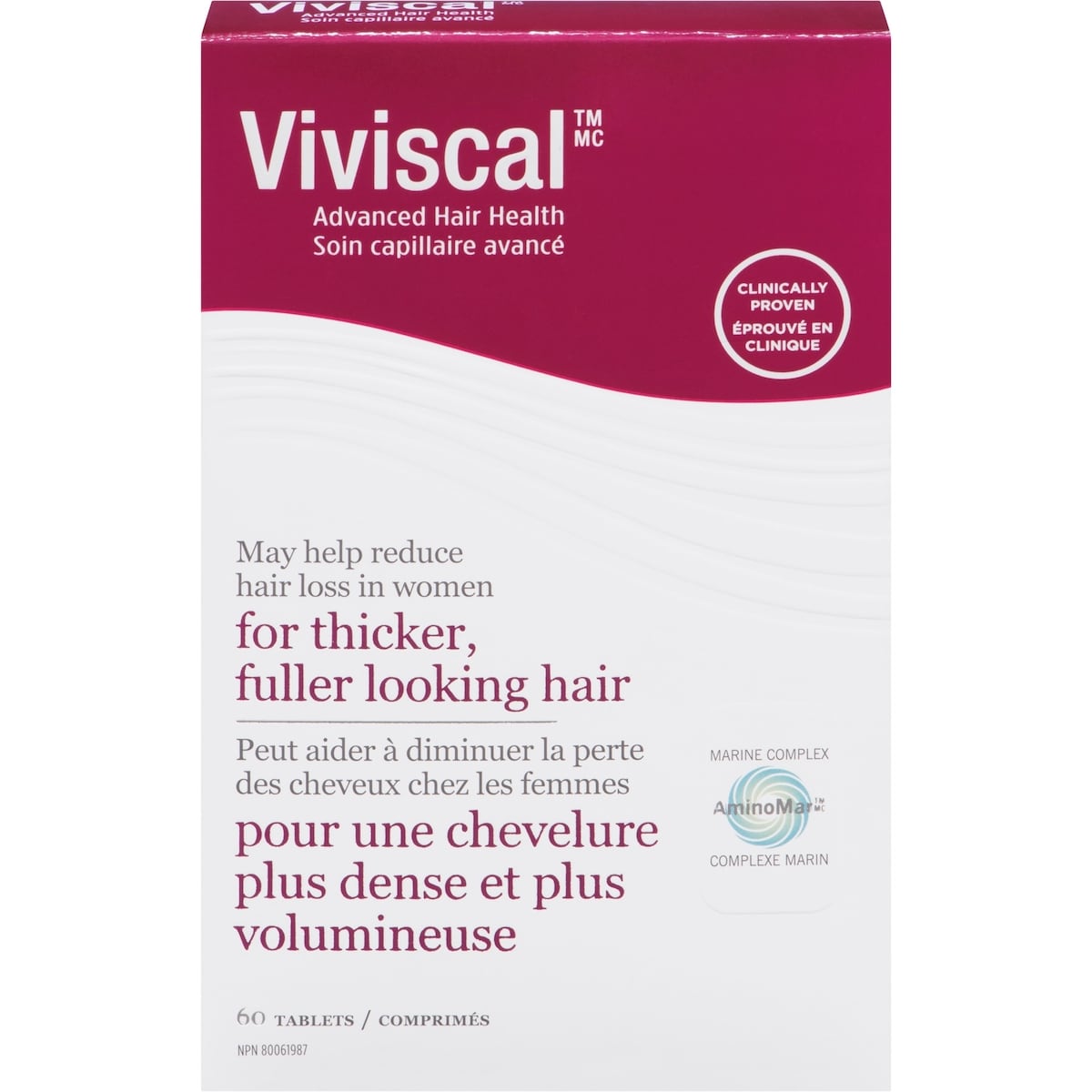 Viviscal Extra Strength Advanced Hair Health Supplement 60 Capsules