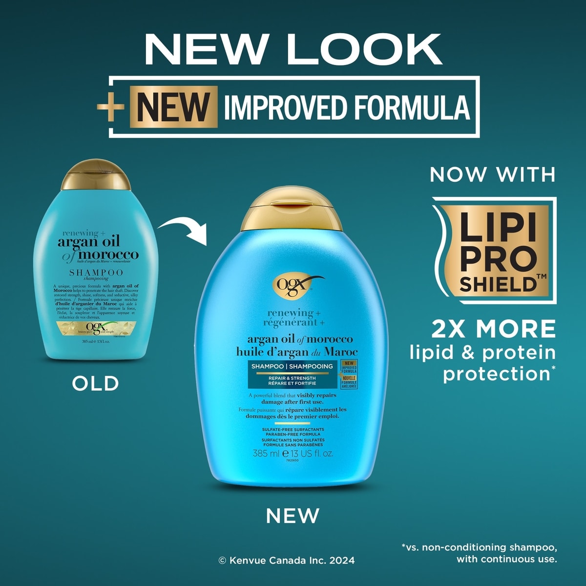 Renewing + Argan Oil of Morocco Shampoo