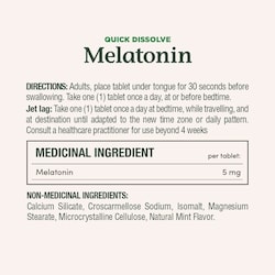 Extra Strength Sublingual Melatonin 5 mg 2