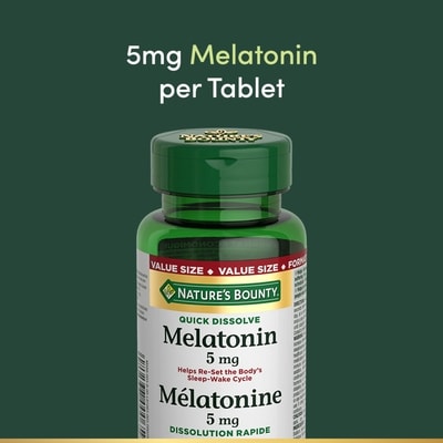 Extra Strength Sublingual Melatonin 5 mg 5