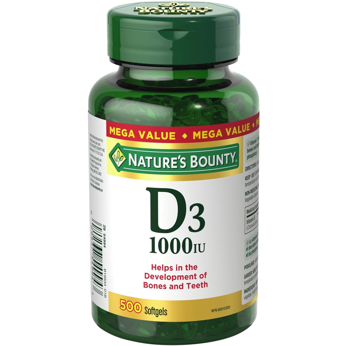 Vitamine D3 1000 UI