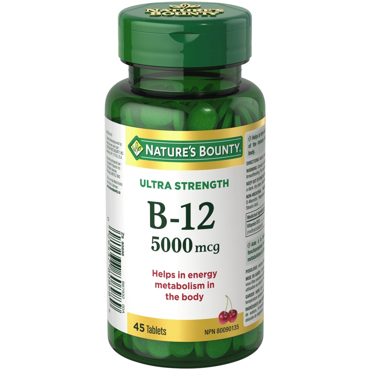 Ultra Fort B-12 5000 mcg