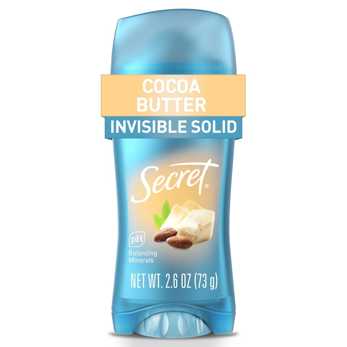 Invisible Solid Antiperspirant and Deodorant, Coconut Scent