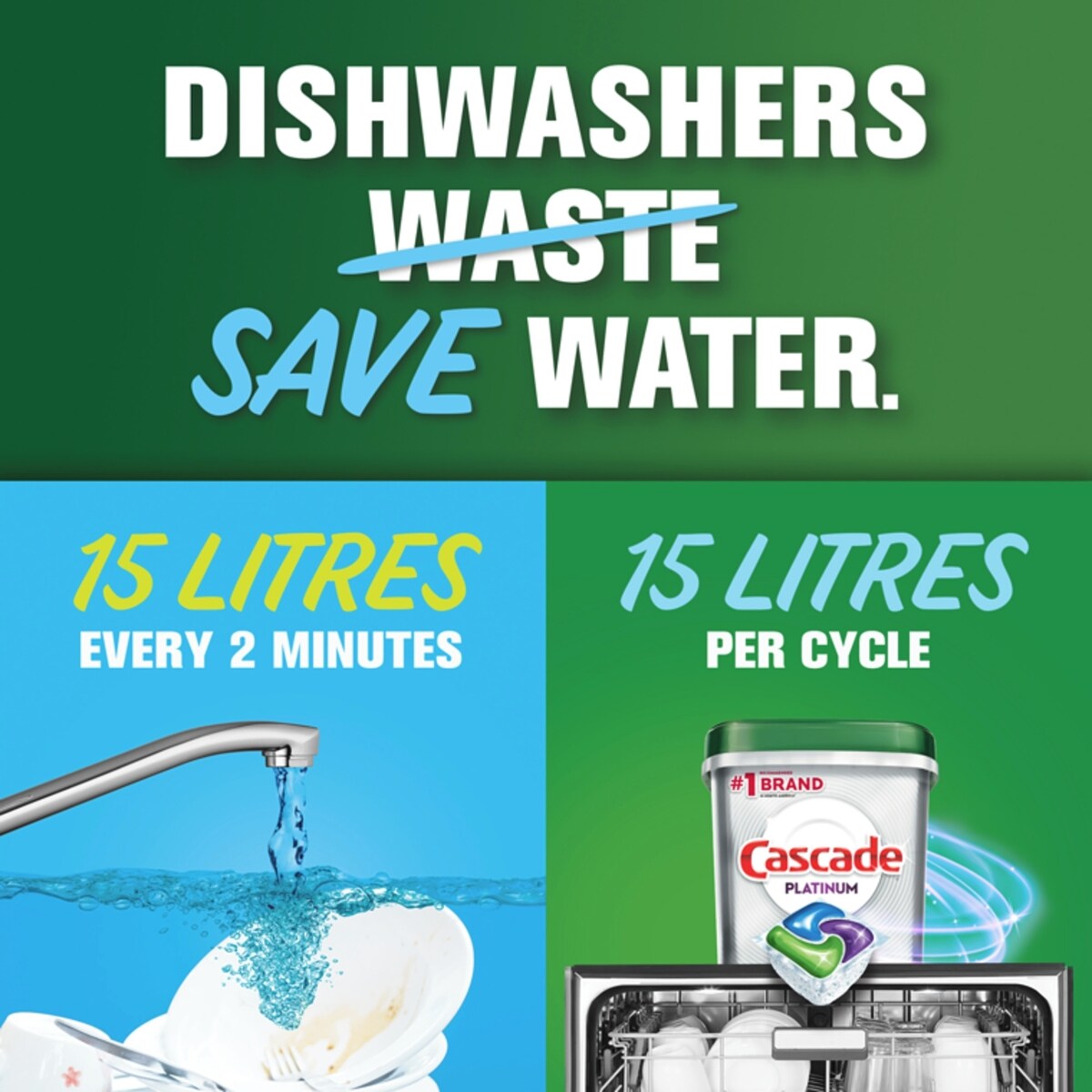 Platinum Plus Dishwasher Pods, Dish Detergent ActionPacs, Fresh, 12 Count