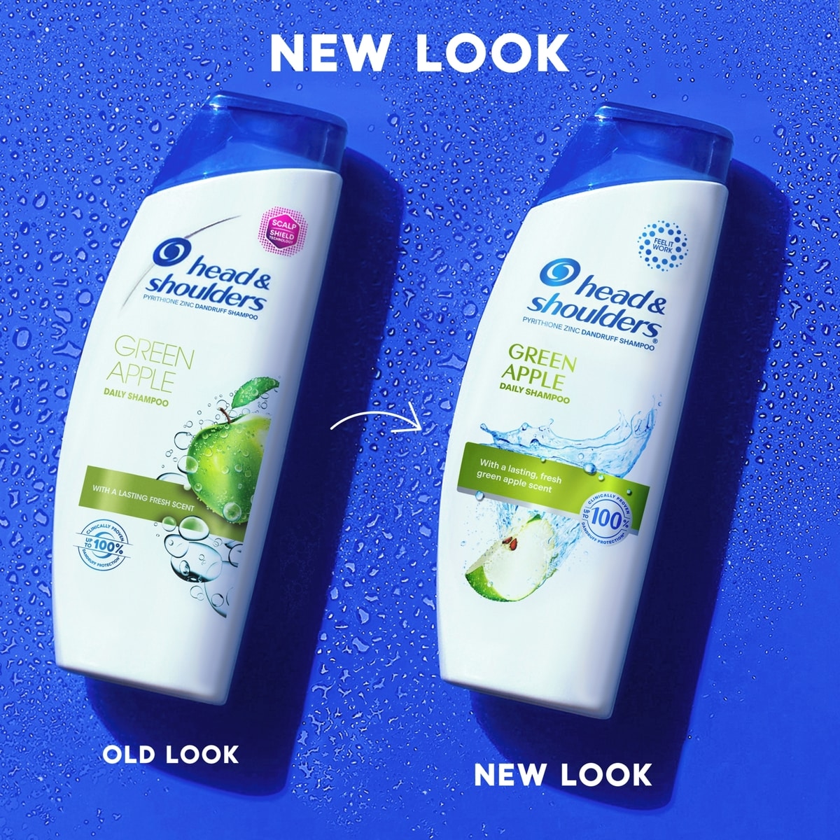 Shampooing Head & Shoulders Pomme verte