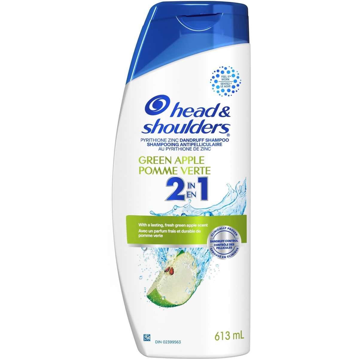 Shampooing et revitalisant 2 en 1 Head & Shoulders Pomme verte