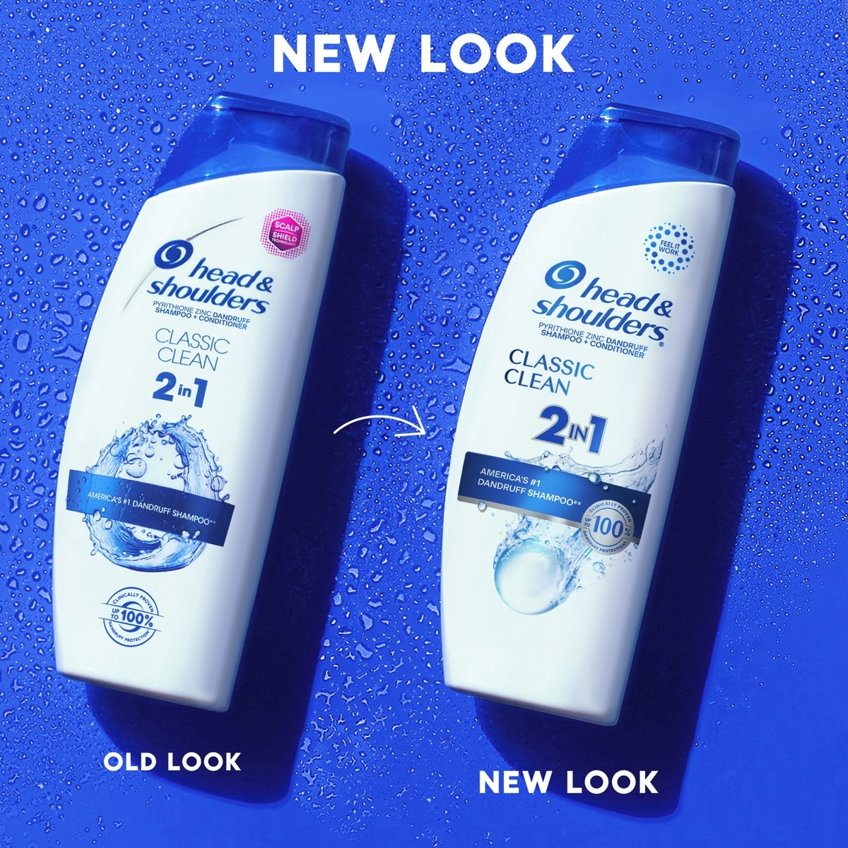 Shampooing et revitalisant 2 en 1 Head & Shoulders Classique