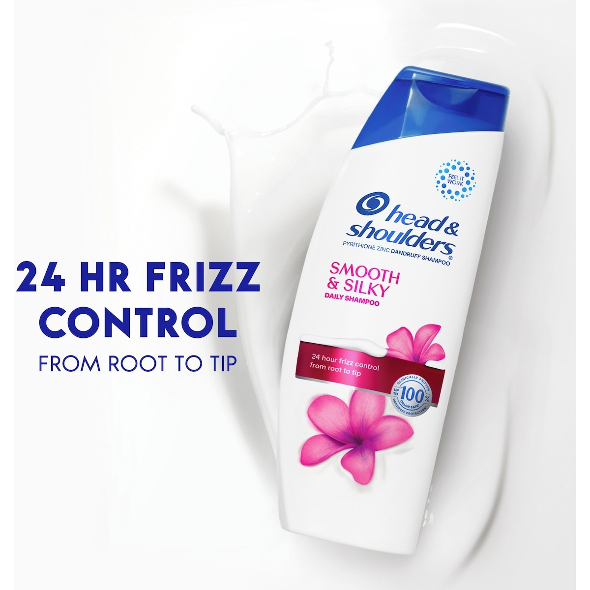 Shampooing Head & Shoulders Lisses et soyeux