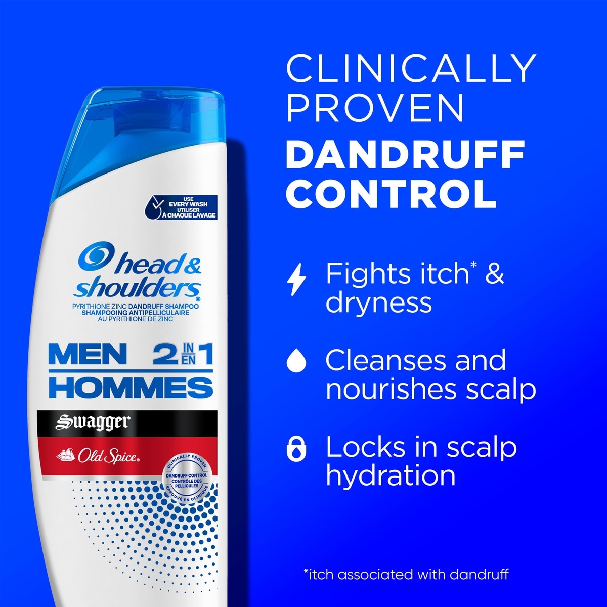 Swagger Anti-Dandruff 2-in-1 Shampoo + Conditioner