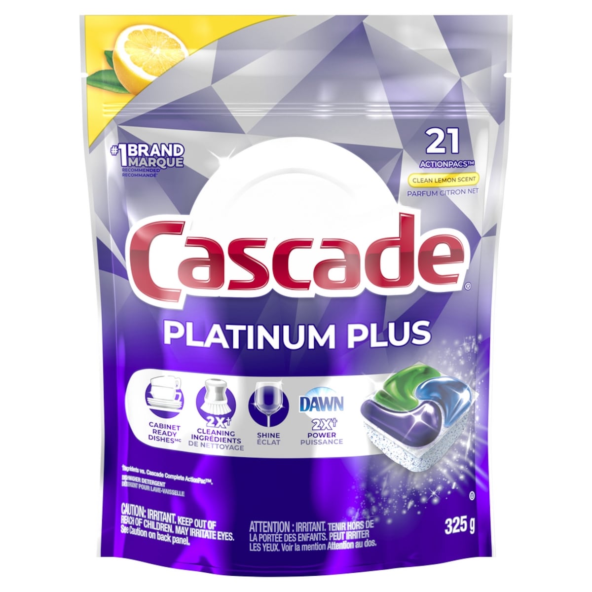 Sachets pour lave-vaisselle Platinum Plus