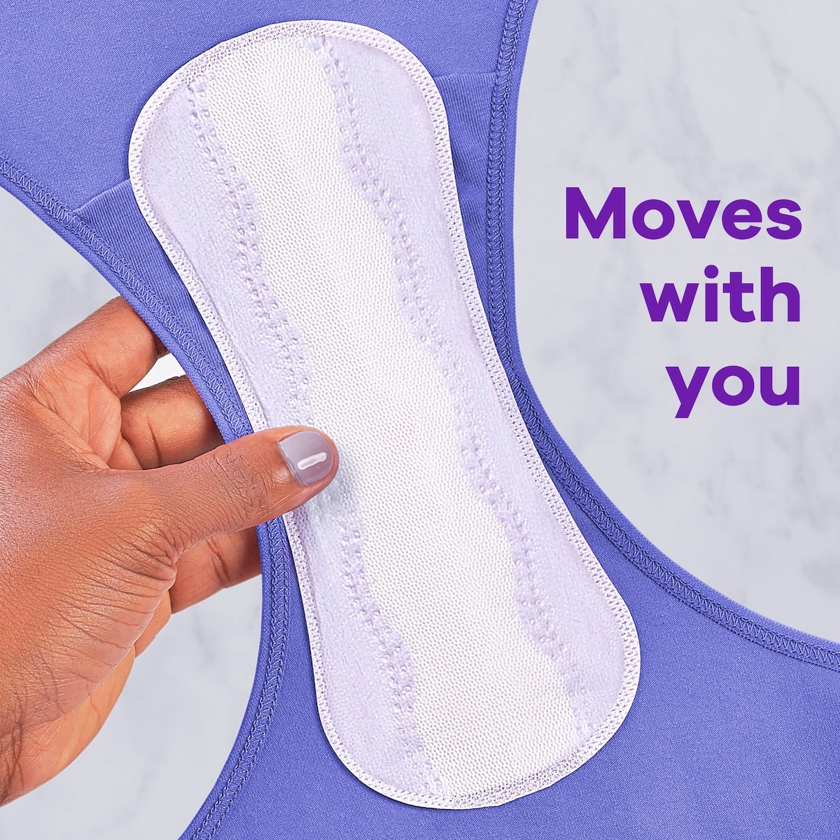 Protège-dessous quotidiens Anti-tassement Protection Xtra, longs, non parfumés