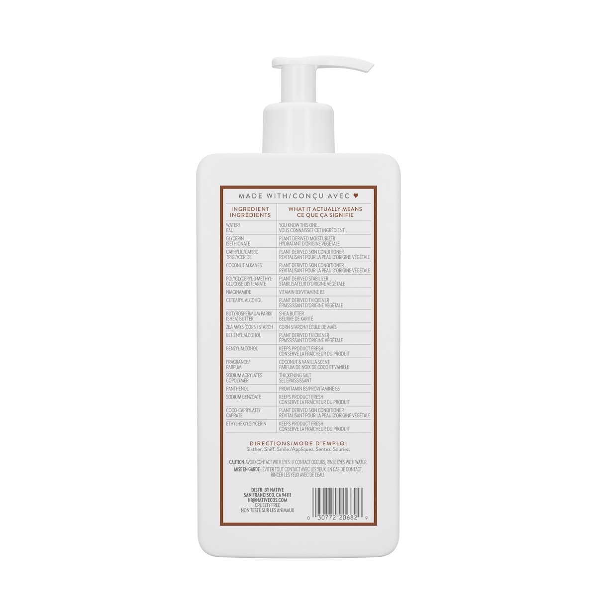 Hand & Body Lotion Coconut & Vanilla