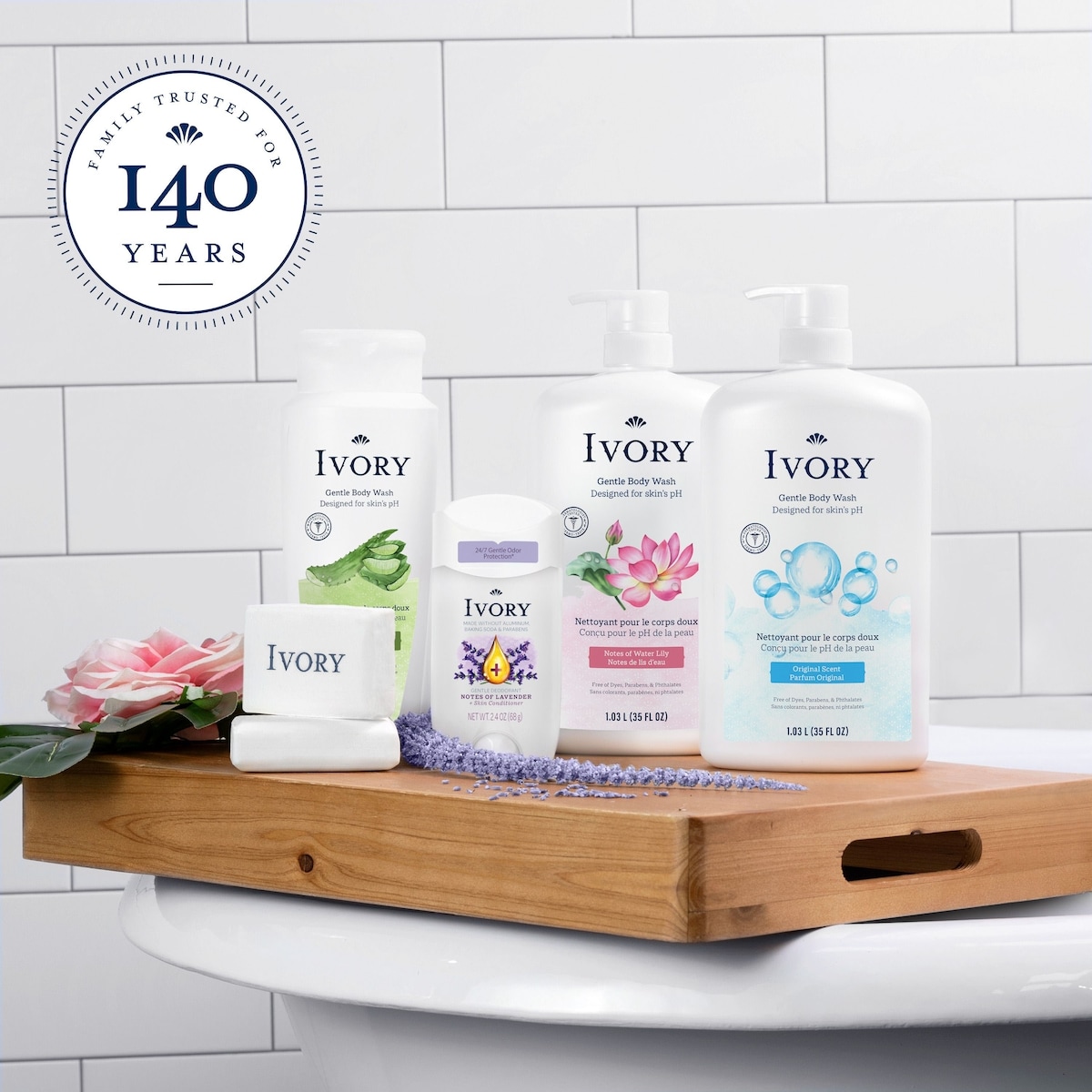 Doux pain de savon, conçu pour toute la famille, formule pure à 99,44 %, agents nettoyants à base de plantes, sans parfums prononcés, parabènes, ni phtalates, parfum Original, 90 g (3,17 oz), 10 unités