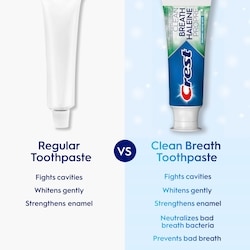 Clean Breath Spearmint Toothpaste – Neutralizes Bad Breath, Antibacterial Protection, Fights Cavities, Freshens Breath, Gently Whitens 5