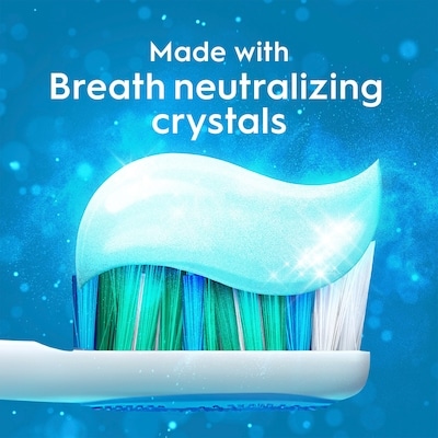Clean Breath Peppermint Toothpaste – Neutralizes Bad Breath, Antibacterial Protection, Fights Cavities, Freshens Breath, Gently Whitens 4