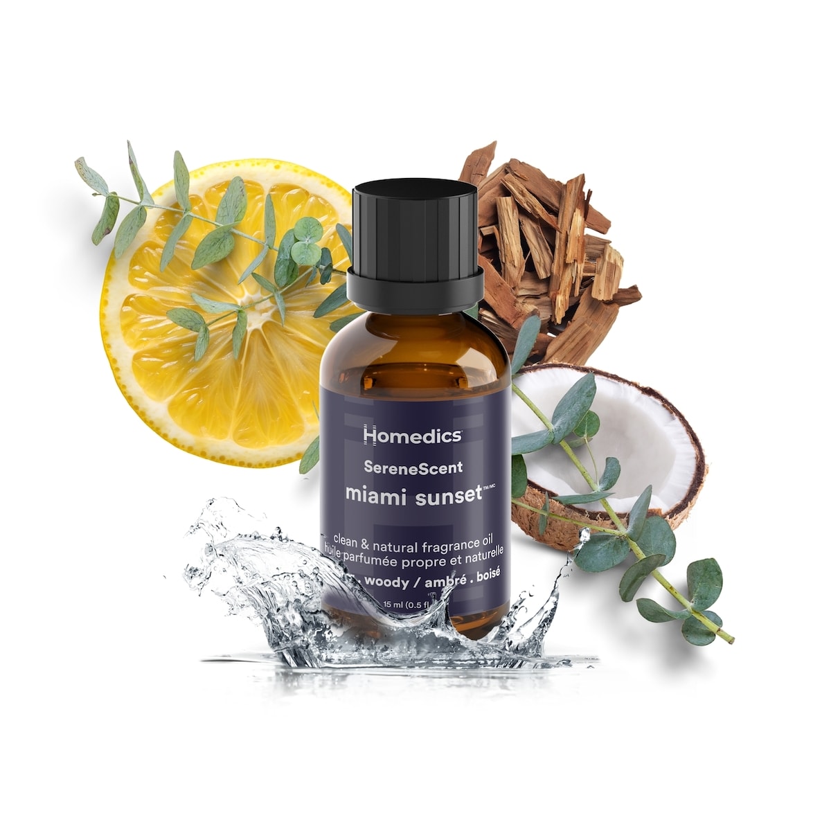 Huile Serenescents Mandarine et Basilic 15ml