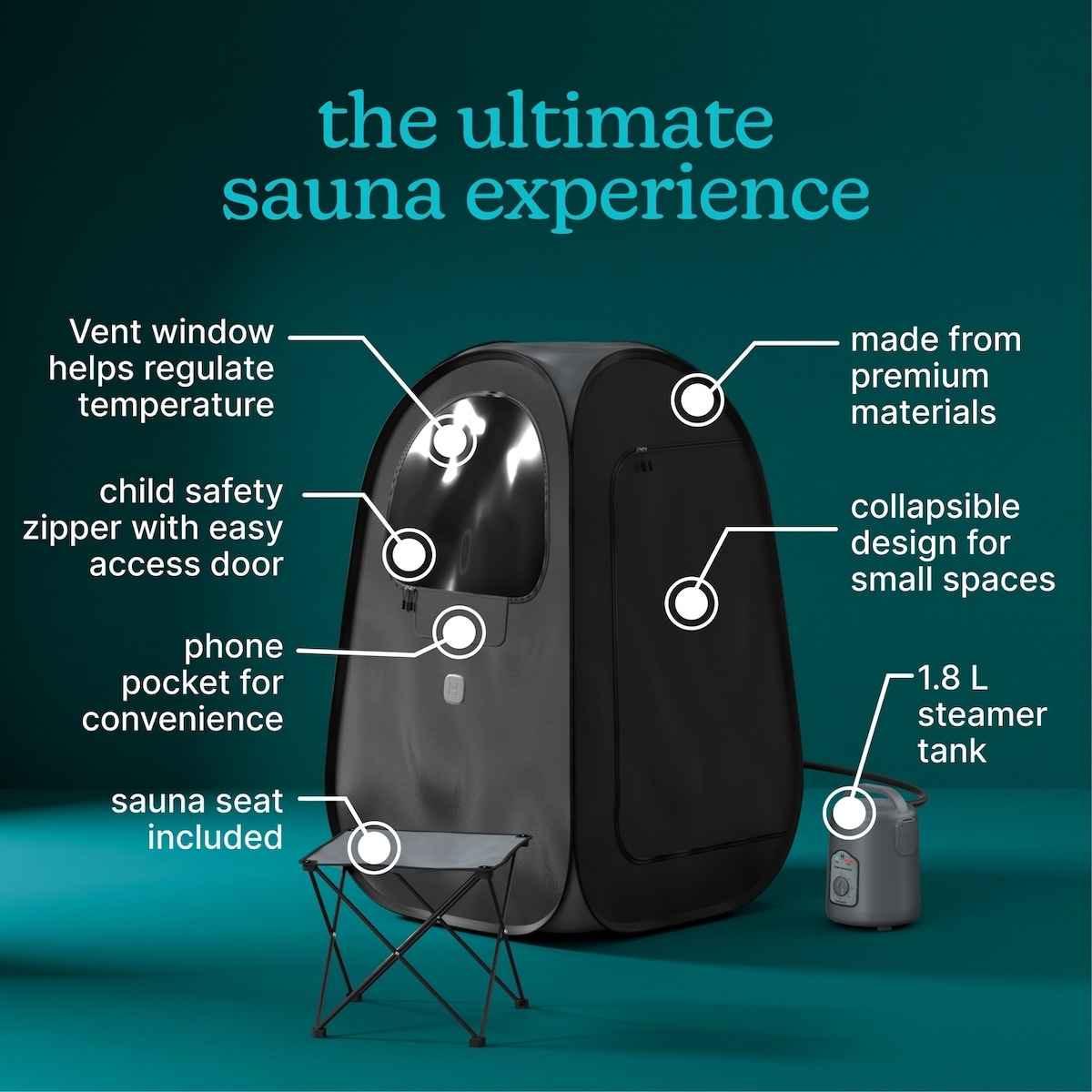 Personal Steam Sauna
