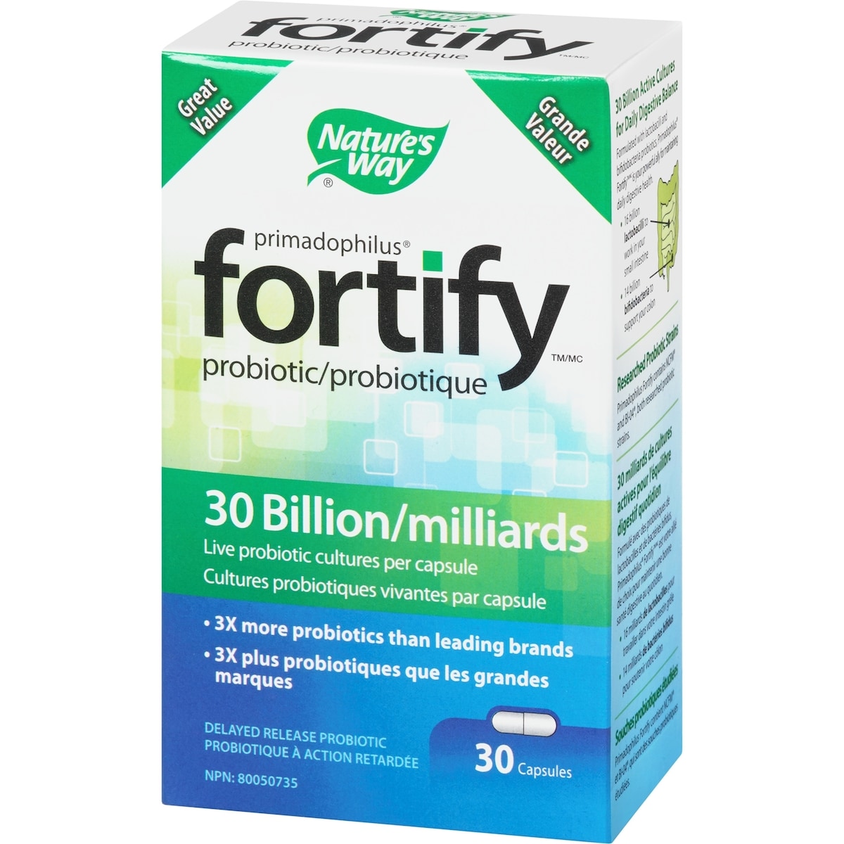 Probiotique Fortify Soins quotidiens