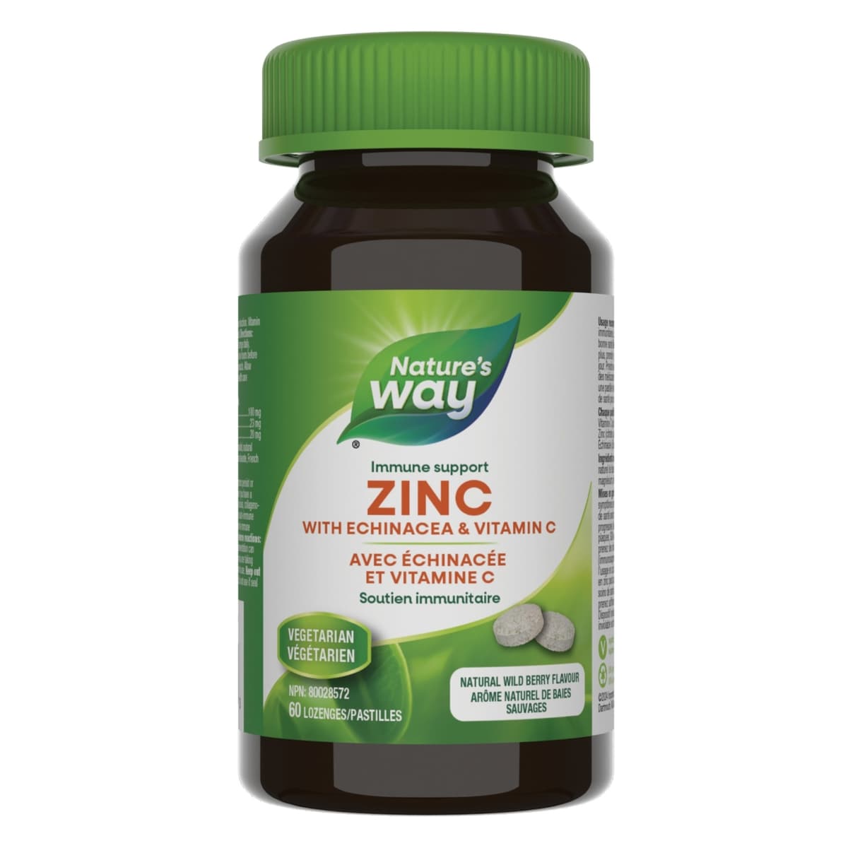 Zinc avec Échinacee et Vitamine C