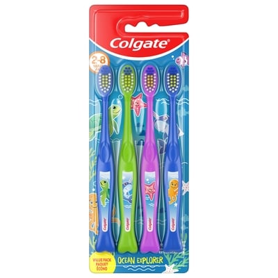 Kids Toothbrush Value Pack, Ocean Explorer, Extra Soft
