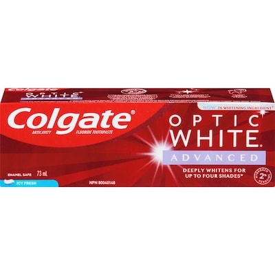 Optic White Advanced Teeth Whitening Toothpaste, Icy Fresh  73 mL