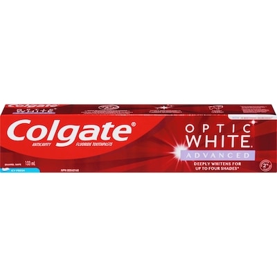 Optic White Advanced Teeth Whitening Toothpaste, Icy Fresh  133 mL