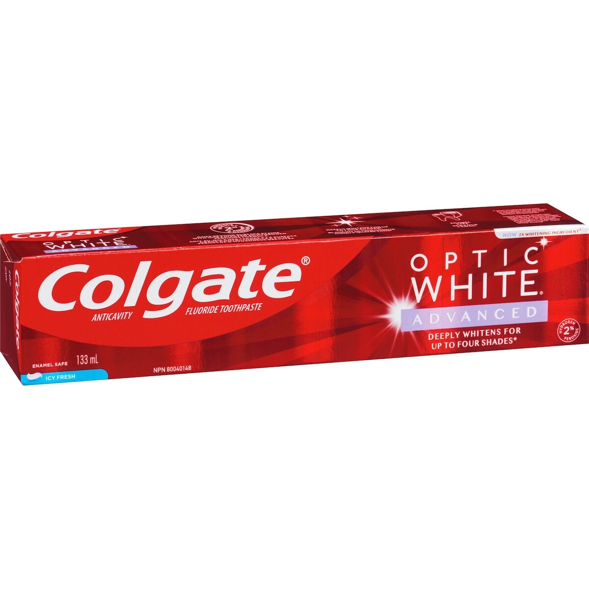 Dentifrice blanchissant Colgate Optic White Avancé Fraîcheur glacée mL