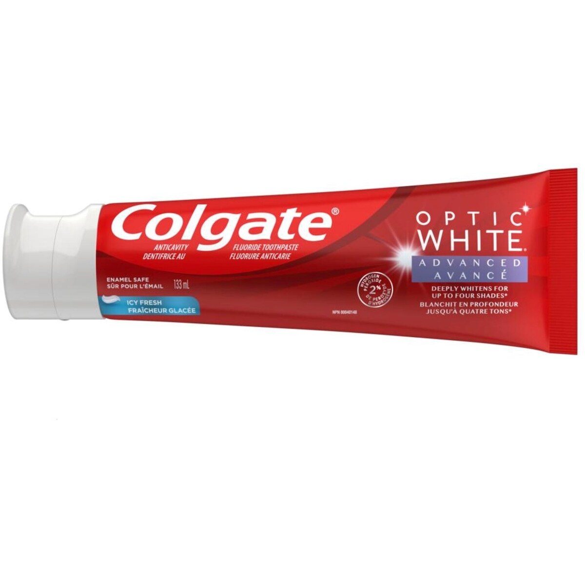 Dentifrice blanchissant Colgate Optic White Avancé Fraîcheur glacée mL