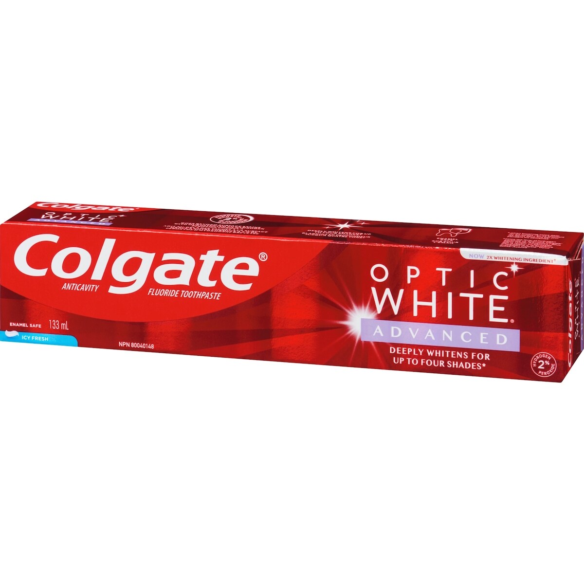 Dentifrice blanchissant Colgate Optic White Avancé Fraîcheur glacée mL