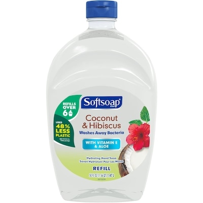 Moisturizing Liquid Hand Soap Refill, Coconut & Hibiscus - 1.47 L