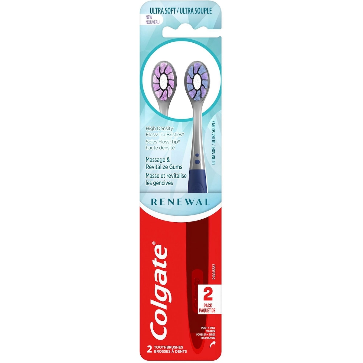 Colgate Colgate Renewal Manual Toothbrush - 2pk 2 Count