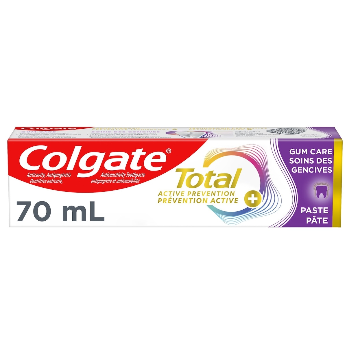 Total Prevention Active Plus Dentifrice Soin des Gencives